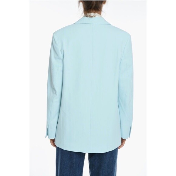 Samsoe Samsoe Haven Blazer Iced Blue NWT Women’s L - Picture 10 of 16